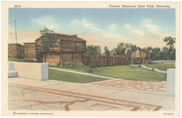 Pioneer Memorial State Park, Kentucky. (Printed verso reads: 