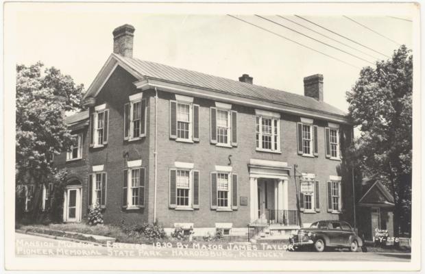 Mansion Museum - Erected 1830 By Major James Taylor - Pioneer State Memorial Park