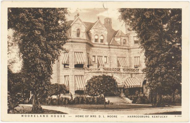 Mooreland House - Home of Mrs. D.L. Moore