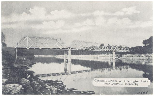 Chenault Bridge on Herrington Lake near Danville, Kentucky