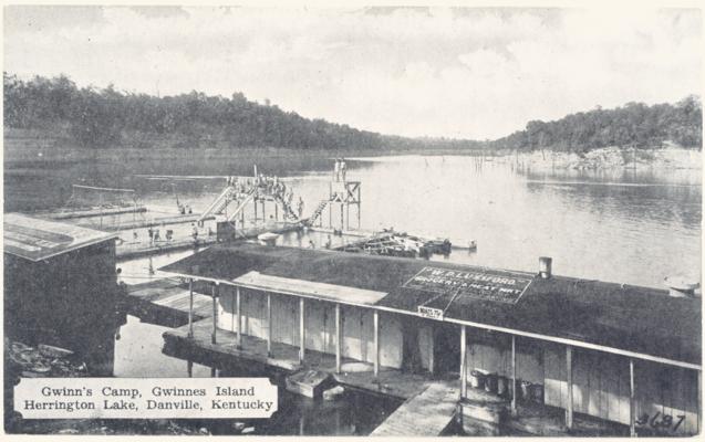 Gwinn's Camp, Gwinnes Island, Herrington Lake, Danville, Kentucky