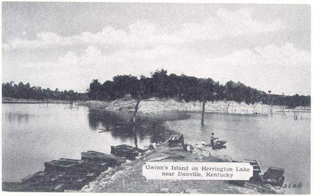 Gwinn's Island on Herrington Lake near Danville, Kentucky