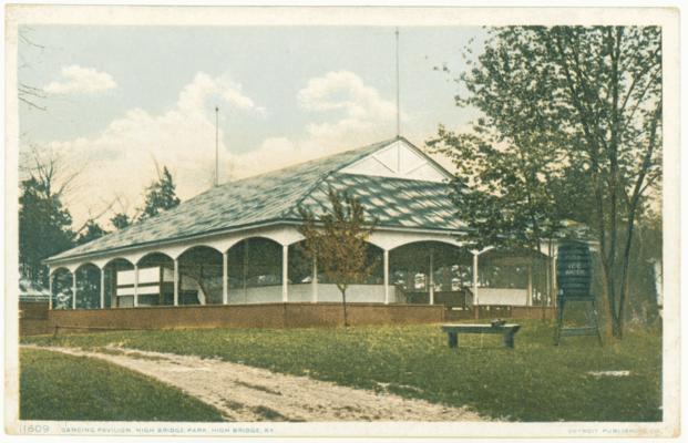 Dancing Pavilion, High Bridge Park. 2 copies