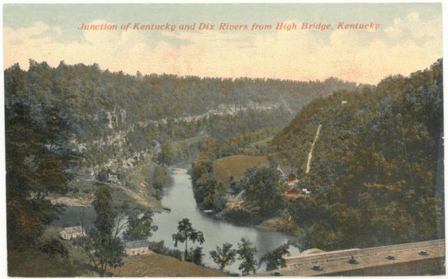 Junction of Kentucky and Dix Rivers. 2 copies