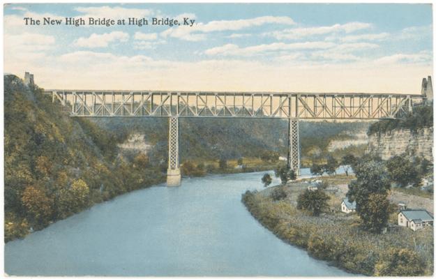 The New High Bridge. (Printed verson reads: 