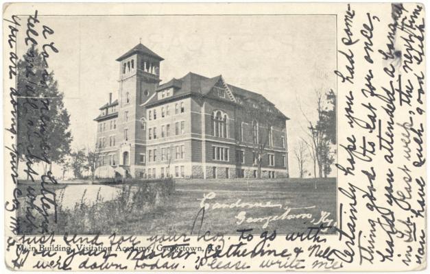 Main Building, Visitation Academy, Georgetown, Ky. Cardome