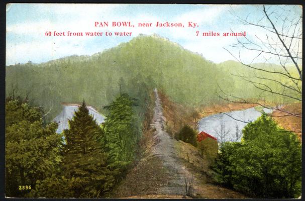 Pan Bowl, near Jackson, Ky. 60 feet from water to water, 7 miles around