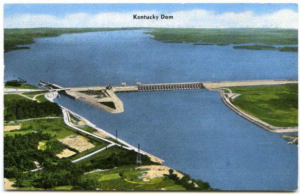 Kentucky Dam. [Aerial View]