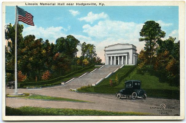 Lincoln Memorial Hall near Hodgenville, Ky. 2 copies