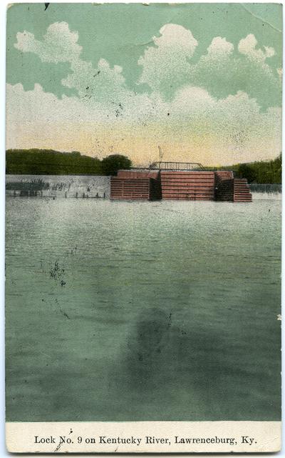 Lock No. 9 on Kentucky River