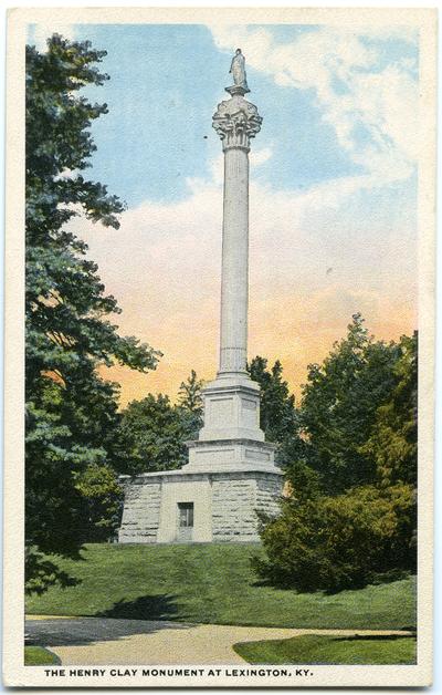 Henry Clay Monument. [Same Print As No. 358.]