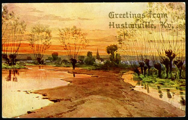 Greetings from Hustonville, Ky. [Generic Scenery Card]