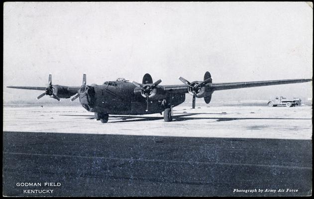 Godman Field. [B-24 Liberator Bomber]