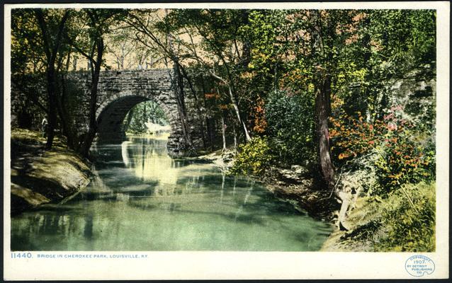 Bridge In Cherokee Park