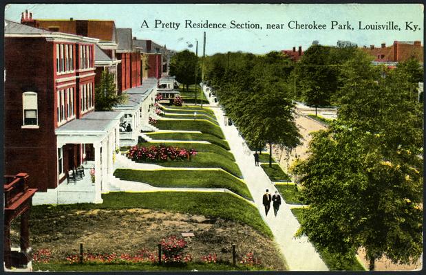 A Pretty Residence Section, near Cherokee Park