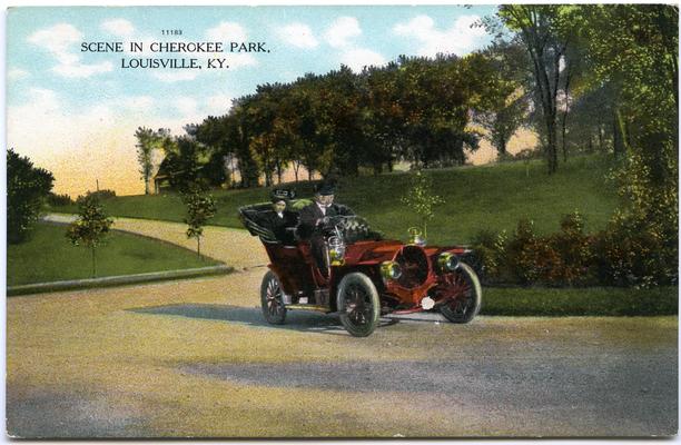 Scene in Cherokee Park