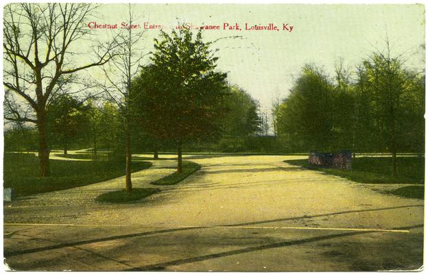 Chestnut Street Entrance to Shawnee Park