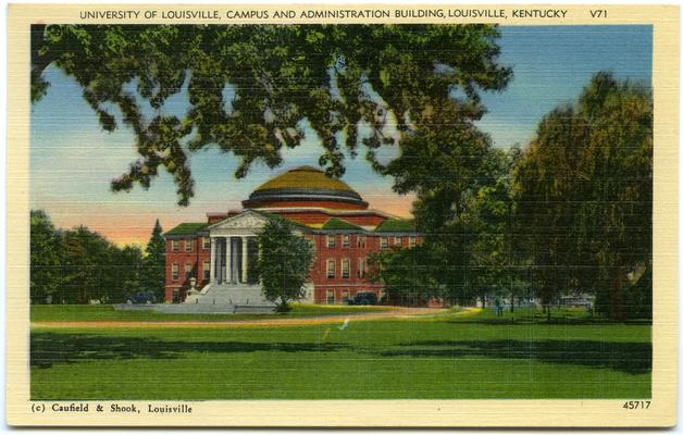 University Of Louisville, Campus And Administration Building