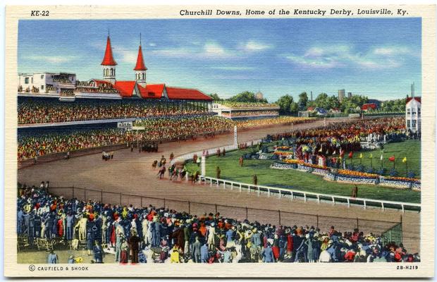 Souvenir of the Kentucky Derby. 2 copies