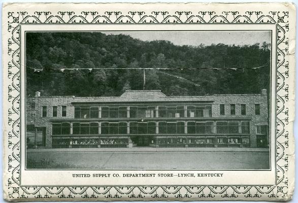 The UnITED SUPPLY CO., Incorporated, DEPARTMENT STORE, Lynch, Harlan County, Kentucky. [Fold-Out Mailer Containing 20 Prints (30 Images) of Lynch, KY.]