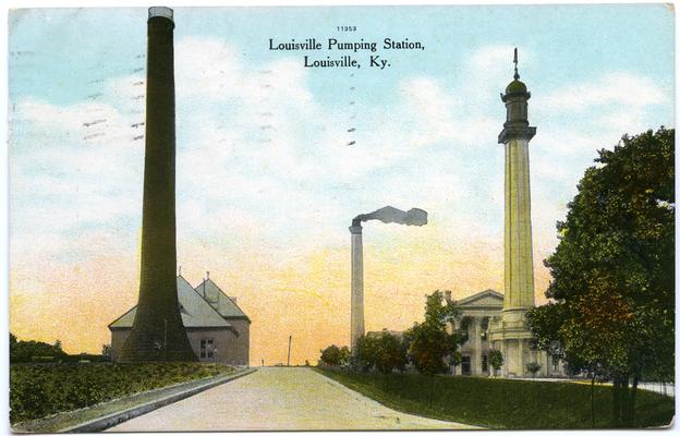 Louisville Pumping Station. 2 copies