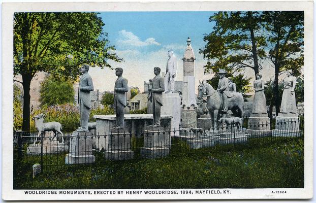 Wooldridge Monuments, Erected By Henry Wooldridge, 1894