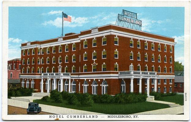 Hotel Cumberland. (Printed verso reads: 