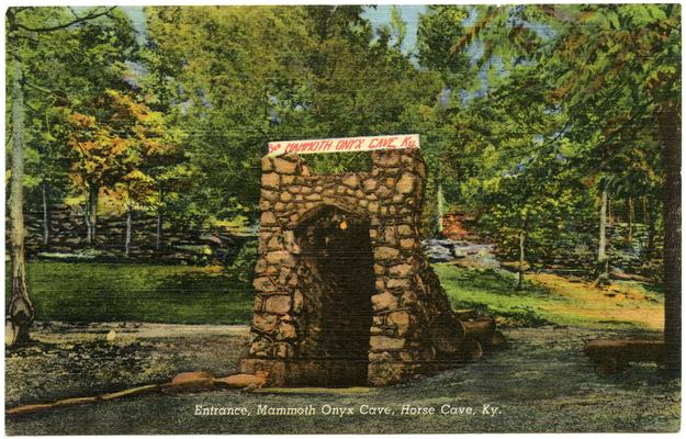 Entrance, Mammoth Onyx Cave, Horse Cave, Ky