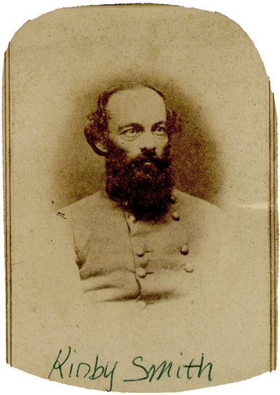 Major General Edmund Kirby Smith (1824-1893) C.S.A.; general of final major Confederate force to surrender