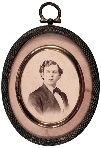 Unidentified young man; image was taken by Mullen Studios of Lexington, KY