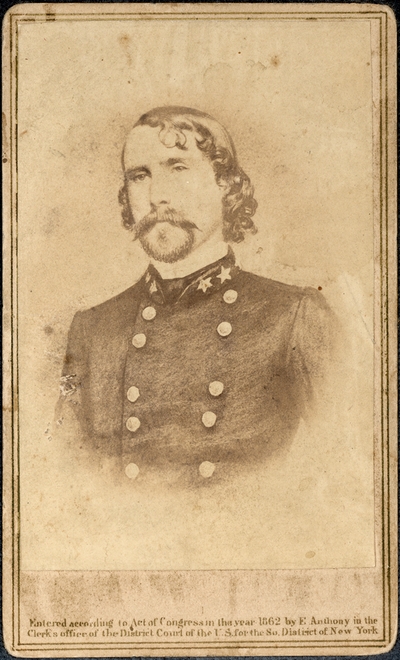 Brigadier General John Hunt Morgan (1825-1864); items #26-35 pasted to a single backing board