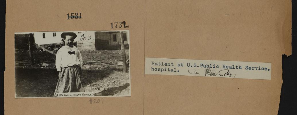 Patient at U.S. Public Health Service hospital in Kentucky