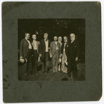John Henry Neville (pictured on the far right)