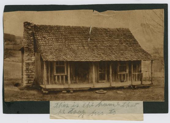 Kentucky- House, unknown. This is the house he took her to
