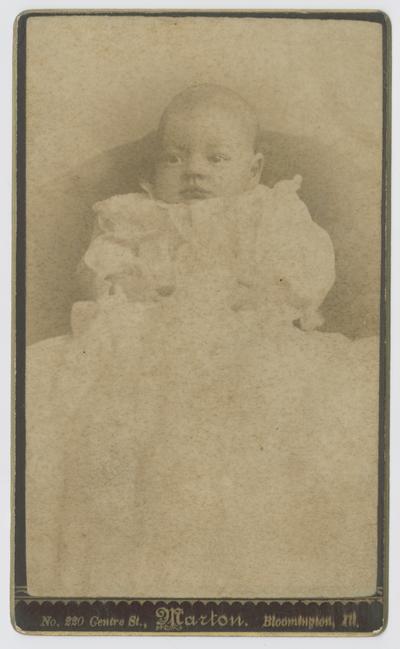 Edith Neville, age 6 weeks