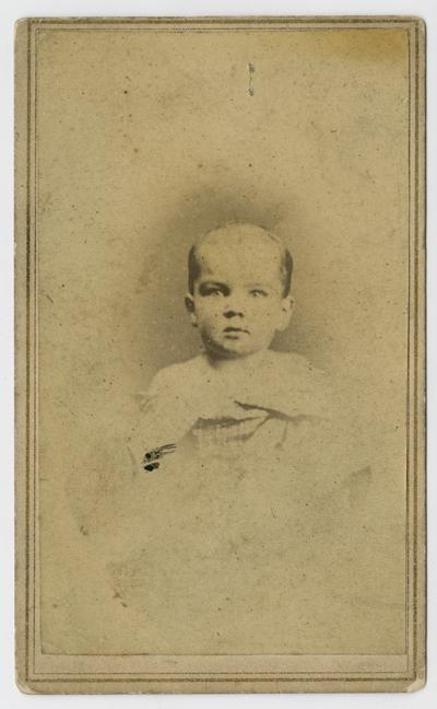 John Breckinridge Payne, Jr., son of J.B. Payne and Ellen Woolley Payne