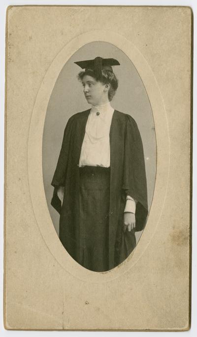 Margaret Preston, then a student at Bryn Mawr College, she later married P.P. Johnston