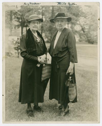 Linda Neville and Lucy Furman