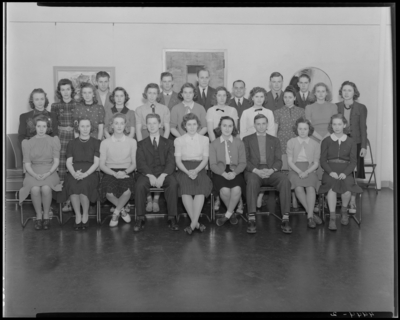YMCA (Young Men's Christian Association) Freshman Club,                             (1940 Kentuckian) (University of Kentucky); member group                             portrait