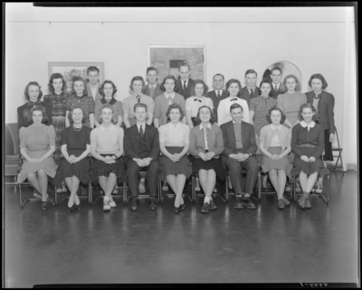 YMCA (Young Men's Christian Association) Freshman Club,                             (1940 Kentuckian) (University of Kentucky); member group                             portrait