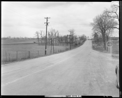 C.A. Amy; view looking down roadway, (KY U.S. 68) (KY highway                             29)