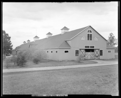 Walnut Hall Farm; training barn, exterior
