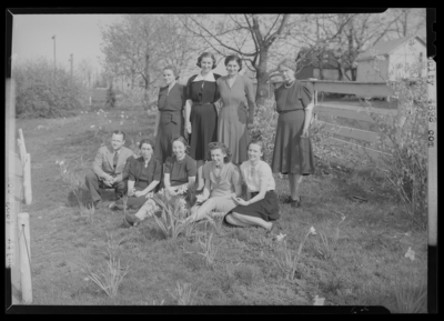 North Middletown High (School); exterior, grass; faculty group                             portrait