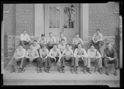 North Middletown High (School); exterior, softball team, group                             portrait