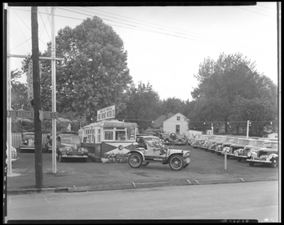 Fred Bryant Motor Car Company, 241 East Main; used car                             lot