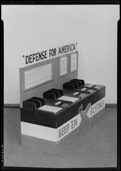 T.R. Rigdon & Company: “Defense for America” campaign box                             at the Ben Ali Theatre