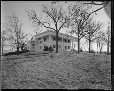 Circle M. Farm; Edward S. Moore (owner); exterior of                             house