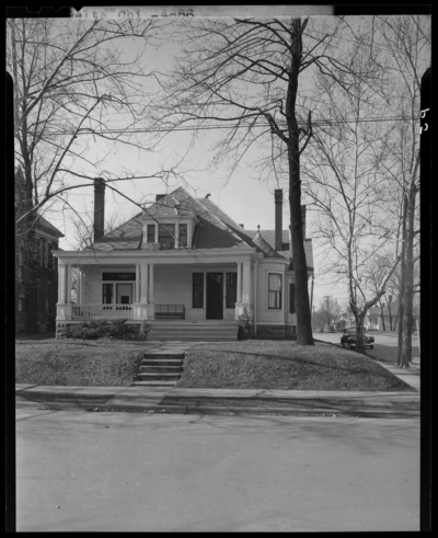 Delta Chi Fraternity, (1942 Kentuckian) (University of Kentucky);                             exterior of house