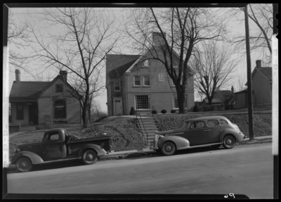 Fraternity & Sorority Houses, (1942 Kentuckian)                             (University of Kentucky); unidentified house, exterior