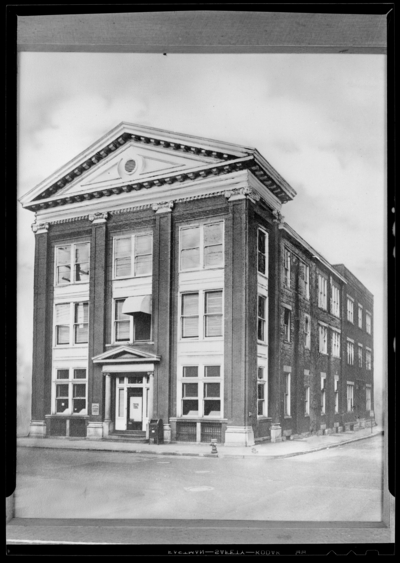Lexington Telephone Company, 149-151 North Broadway; building;                             exterior; copy print